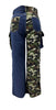 Denim Patchwork Camouflage Three-Dimensional Pocket Overalls