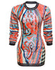 Sexy Long-Sleeved openwork high waist slim short dress