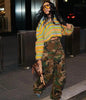 Multi-Pocket Loose Fit Oversized Cargo Jeans