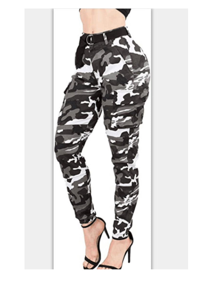 MULTI-POCKET CAMOUFLAGE PANTS