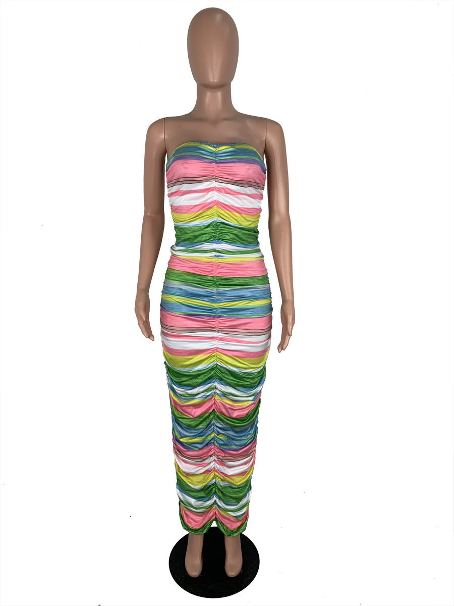 Sexy fitted Silk Dress