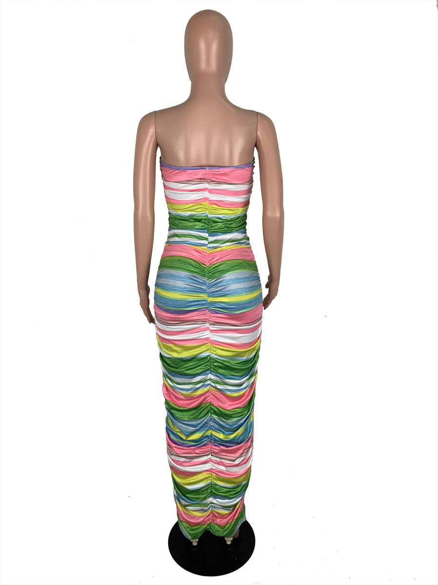 Sexy fitted Silk Dress
