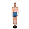 Bikini Tassel Tether Denim 2PC Suit