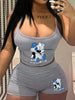 PRINTED HOT PATCHWORK 2PC