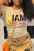 Printed Short Sleeve T-shirt