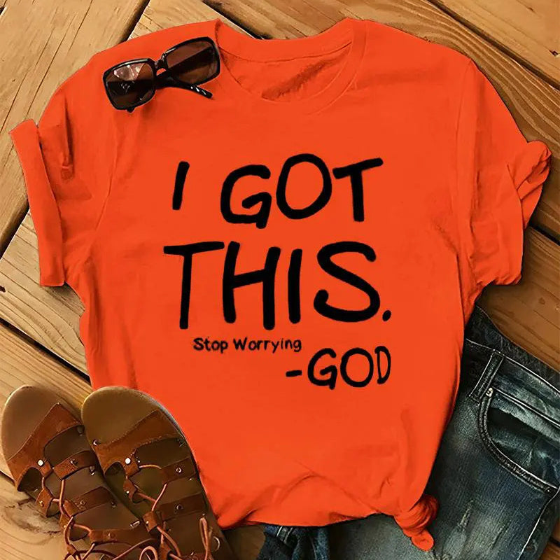 Printed Letter Top