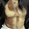 3D Printed Slim-Fit round Neck Top