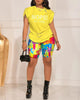 Casual Design Pin Digital Printing Suit