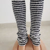 Fluff Slim-Fit Striped Casual Pants