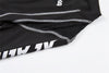Positioning-print mesh sheer slim-fit long-sleeved casual set