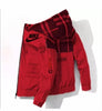 Checker Hoodie Windbreaker