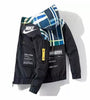 Checker Hoodie Windbreaker