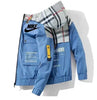 Checker Hoodie Windbreaker