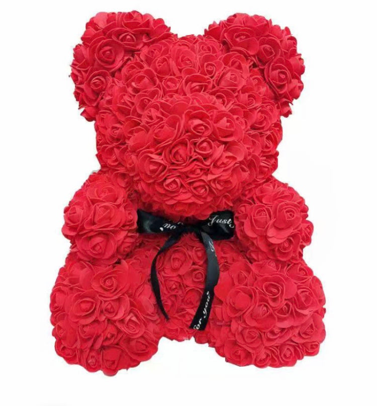 VDAY ROSE BEAR