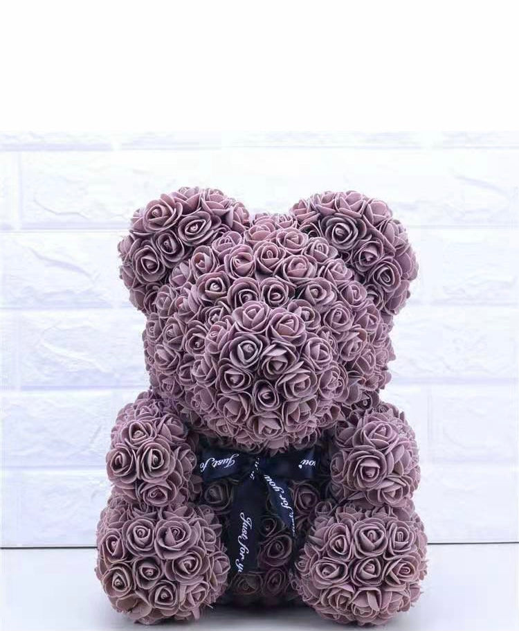 VDAY ROSE BEAR