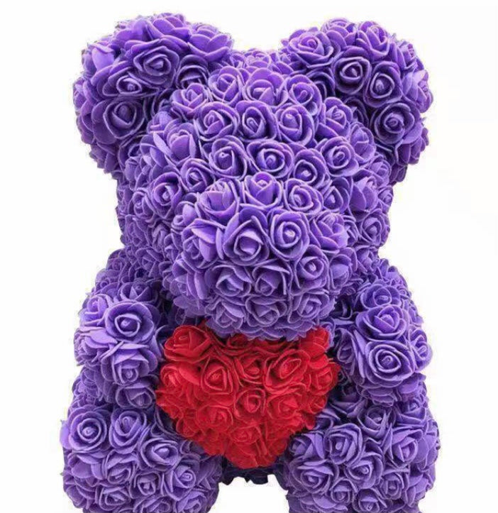 VDAY ROSE BEAR