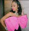 Cute Backless Big Bow Top