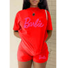 T-shirt Shorts Set Sports Suit Two Piece