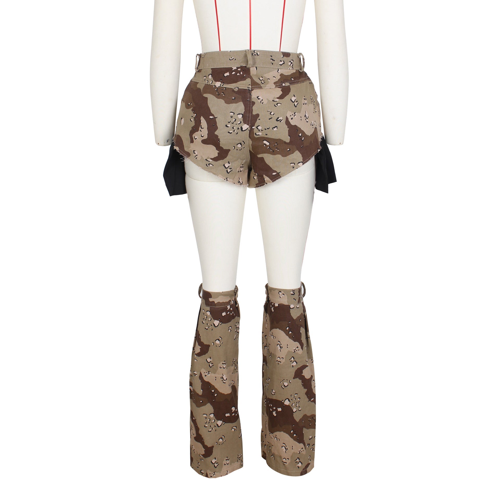 Camo Summer Hot Pants Leg Set 3PC Camo Shorts