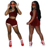 Striped Tank Top Shorts 2 PC Set