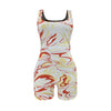 Slim-Fitting Biker Jumpsuit