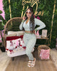 Printed Two Piece Pullover 2PC Set