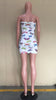 Butterfly Print Sleeveless Dress