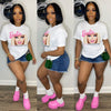 Barbie Printed Straight Pullover T-shirt