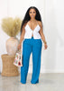 Linen Cotton Breathable Straight Casual Trousers