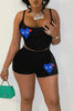 PRINTED HOT PATCHWORK 2PC