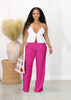 Linen Cotton Breathable Straight Casual Trousers