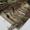 Camouflage Workwear Pocket Tassel Ripped Short