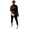 Plaid Two-Way Wear Jumpsuit