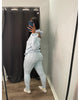 Solid color high elasticity anti pilling knit sweater