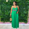 Sling Loose Floor Skirt Dress