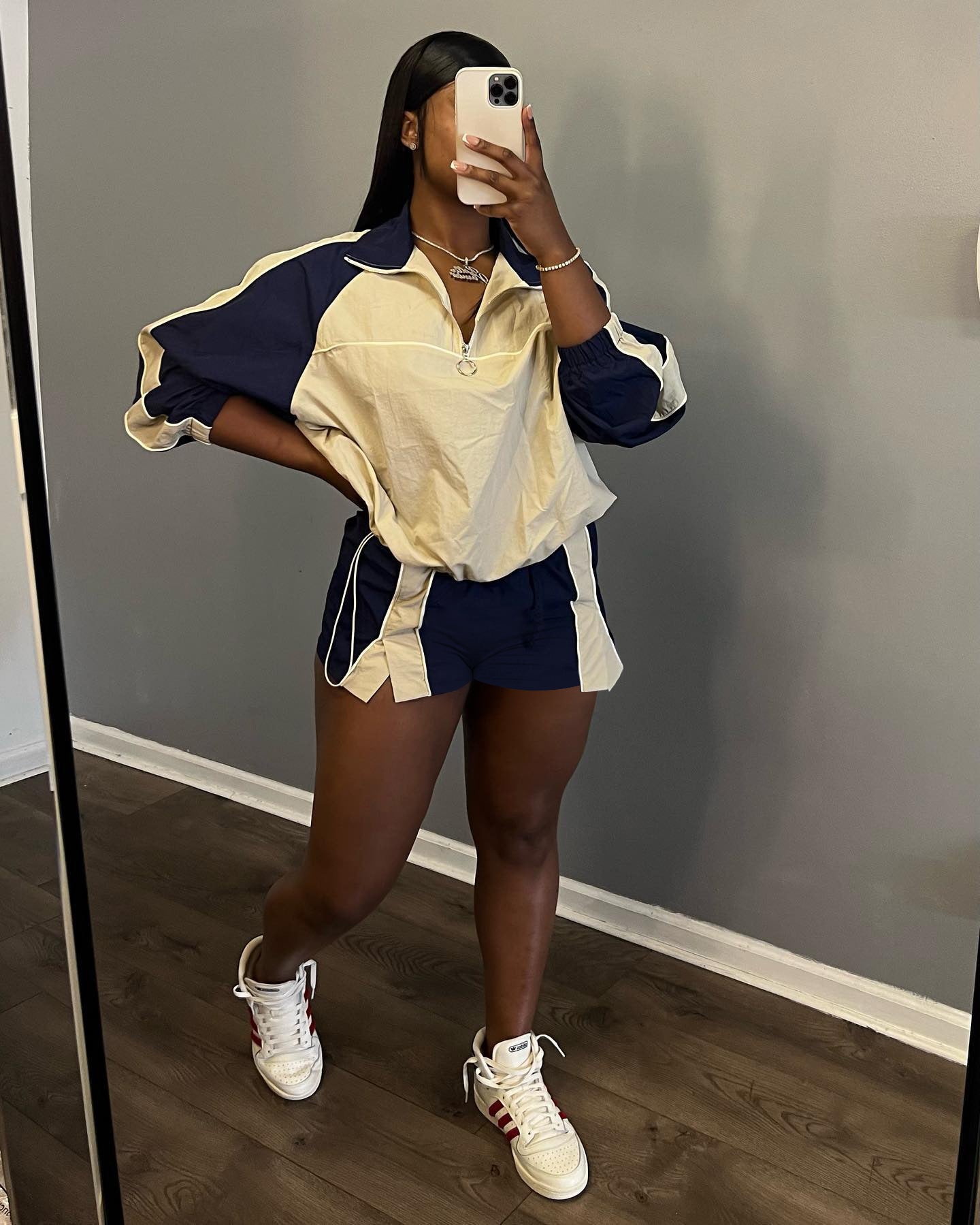 Matching Coat and Shorts 2PC Set