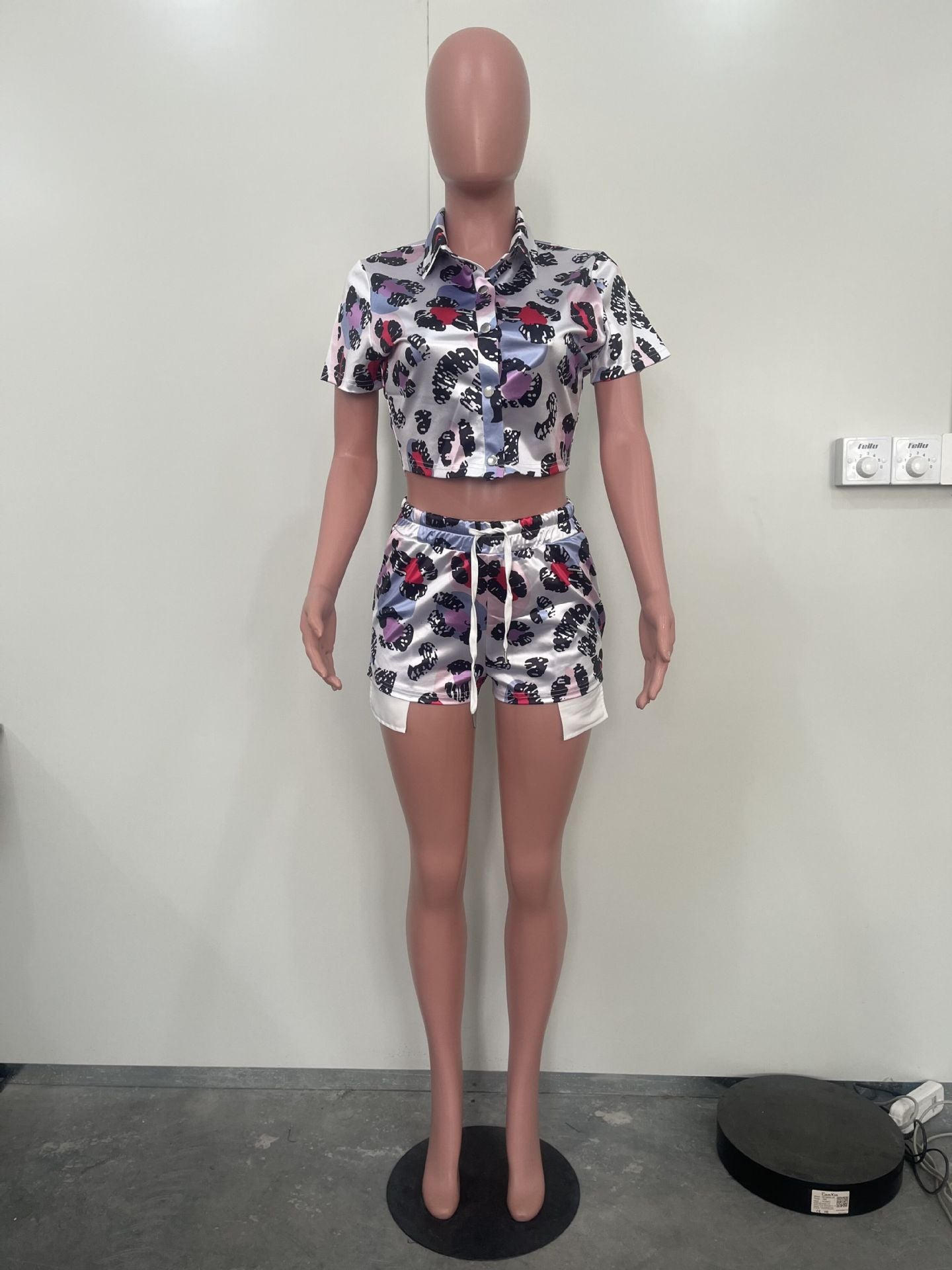 Split Shorts 2PC set