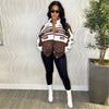 Autumn and Winter Detachable Hot Girl Fan Car Cardigan Embroidery Coat Jacket