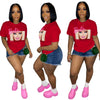 Barbie Printed Straight Pullover T-shirt