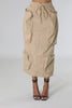 Pocket Workwear Large Lace Up Skirt