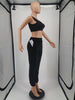 Vest Locking Pants Sports 2PC set