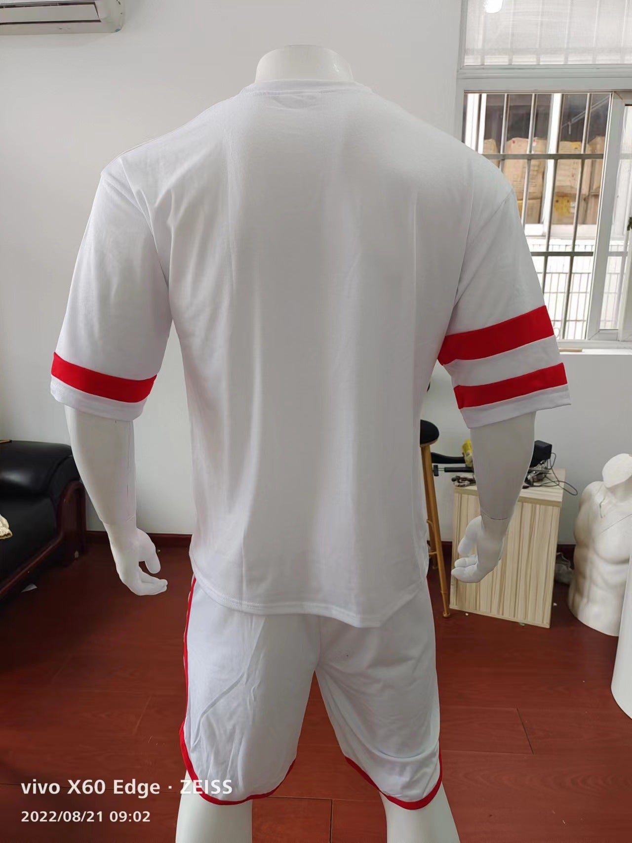 Men's Loose Multicolor round Neck Short Sleeve 2PC set