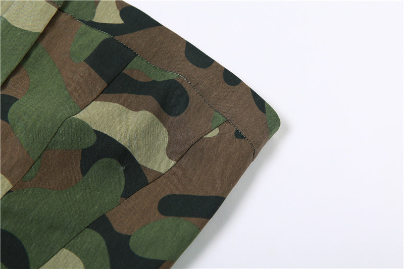 Bra Camouflage Top, Buttocks Wrapped Skirt Set