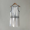 Tennis Pleated Sleeveless Vest Women's Dress