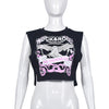 Printed Split Top Shirt