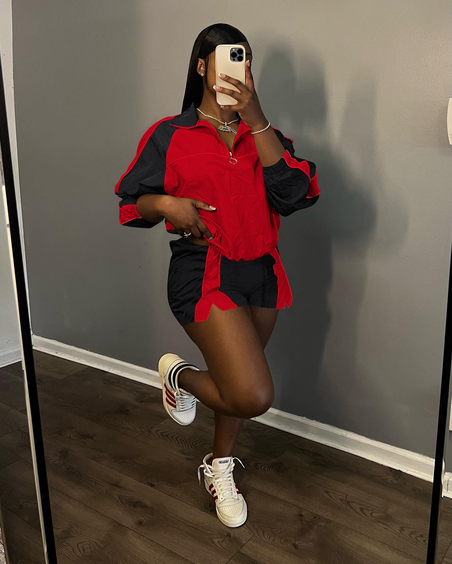 Matching Coat and Shorts 2PC Set