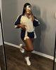 Matching Coat and Shorts 2PC Set