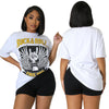 Printed Short Sleeved T-shirt