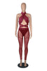 Sexy Stitching See-through 3PC Set