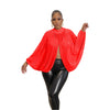 Bright Silk Cardigan Backless Top Lace Shirt